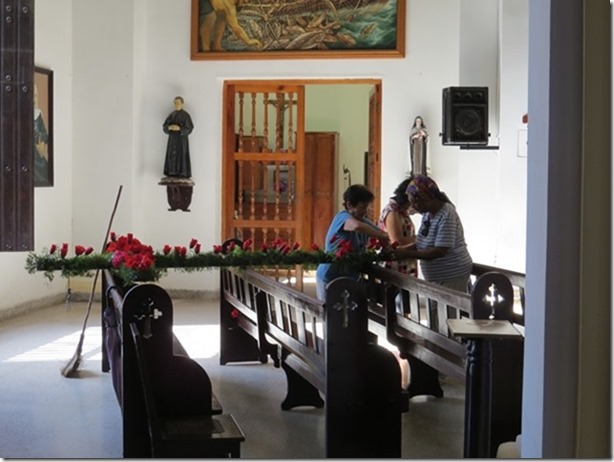 visasmallPreparing for Easter Sunday, in the Church at Gibaradavid