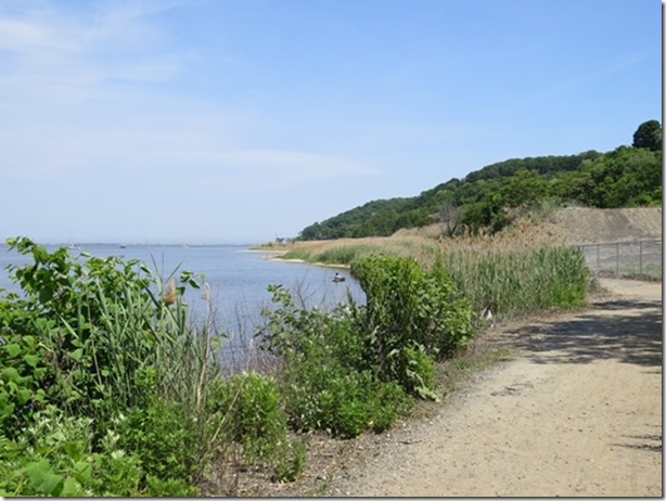 visasmallLooking out towards Sandy Hook from the path along the harbour's edgedavid