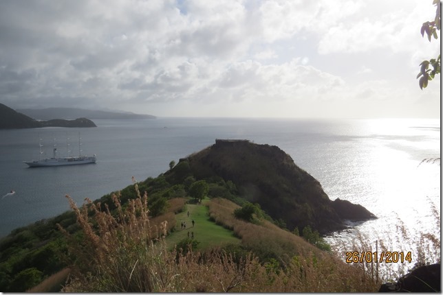 The Fort at the West end of Pigeon Island
