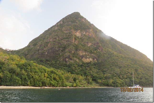 Gros Piton from the North