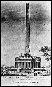 Proposed monument sketch 1836